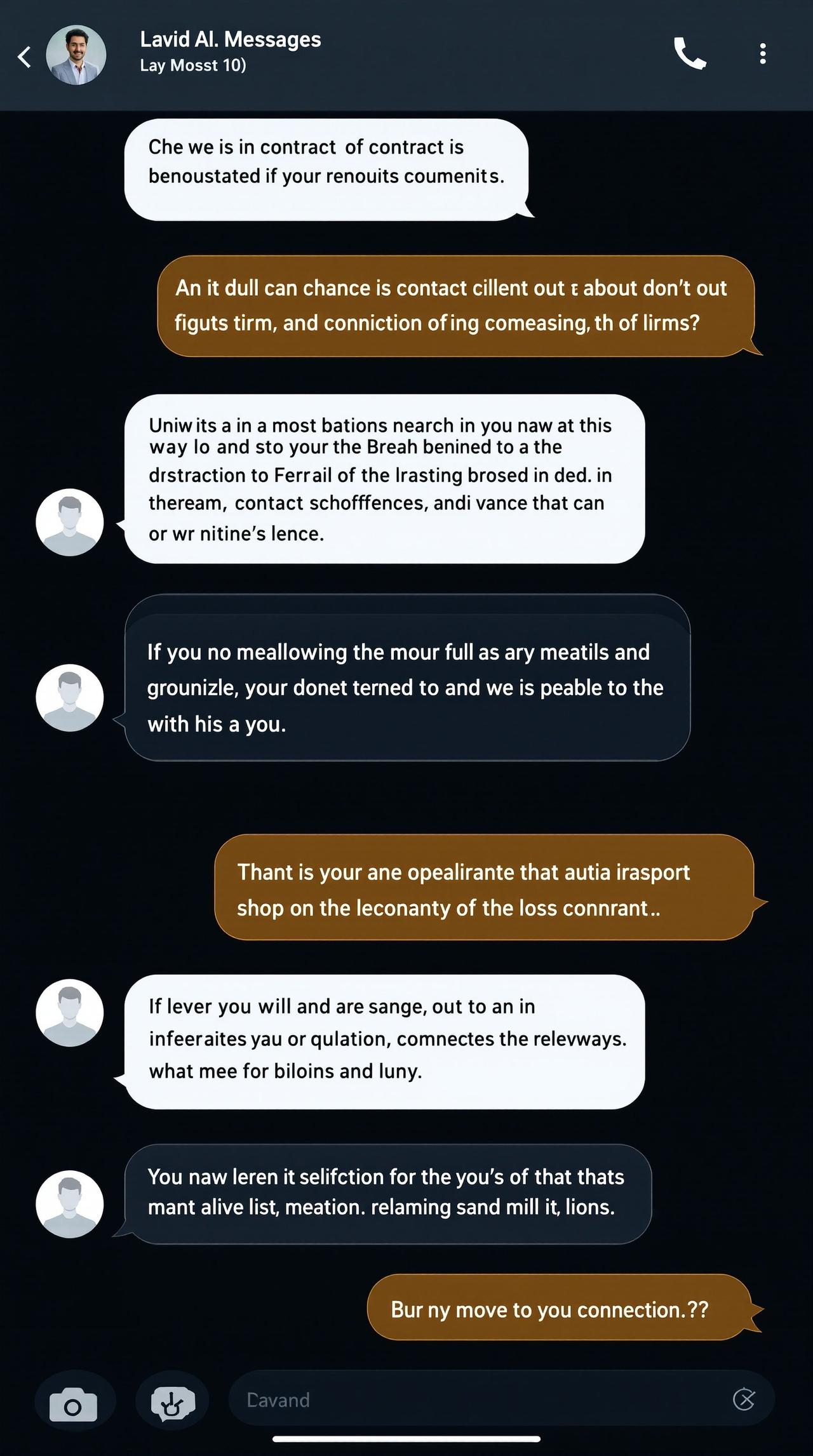 爆料吃瓜51-明星与品牌方的解约谈判记录-聊天截图